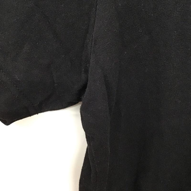 デウスエクスマキナ DEUS EX MACHINA Tシャツ 半袖 半袖カットソー プリントTシャツ クルーネックカットソー L ロゴ、文字 黒 / ブラック /  メンズ USED 古着 中古 10135912