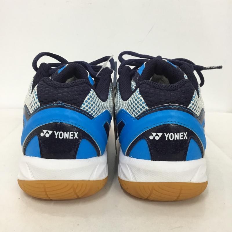 ヨネックス YONEX スニーカー スニーカー SHB769SF パワークッション769SF バドミントンシューズ 24cm 箱有 24.0cm ロゴ、文字 白 / ホワイト / X 青 / ブルー / X 紺 / ネイビー /  レディース USED 古着 中古 10147945