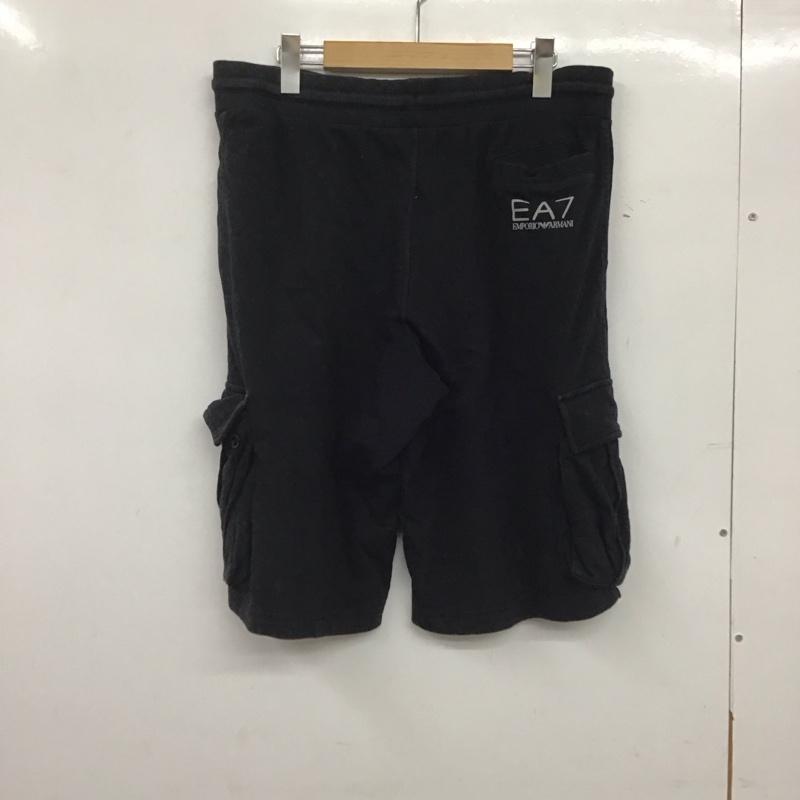 アルマーニ ARMANI パンツ ショートパンツ ハーフパンツ ショートパンツ スウェットパンツ XL ロゴ、文字 黒 / ブラック /  メンズ USED 古着 中古 10144922