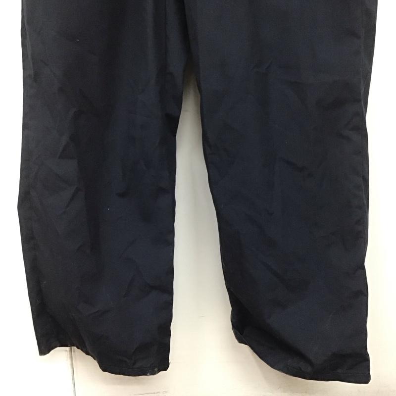 ディッキーズ Dickies サロペット・オーバーオール サロペット、オーバーオール オールインワン つなぎ ワークパンツ カジュアルパンツ 半袖 L ロゴ、文字 紺 / ネイビー /  メンズ USED 古着 中古 10108648