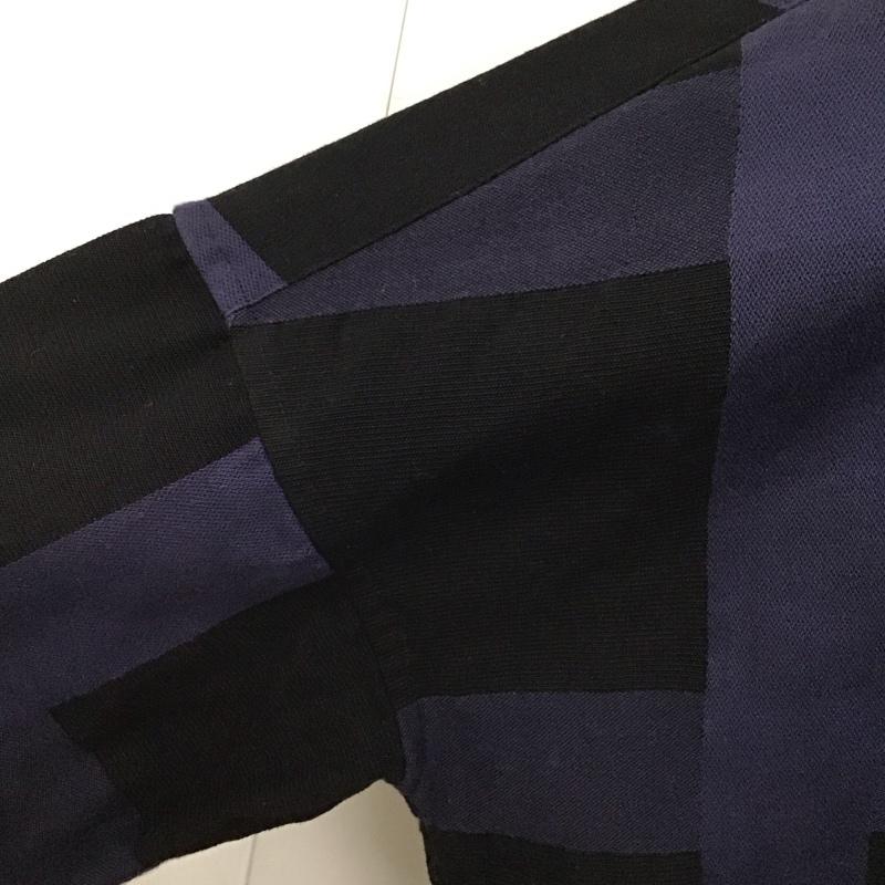 シャリーフ SHAREEF シャツ、ブラウス 半袖 半袖シャツ チェックシャツ カジュアルシャツ 1 チェック 黒 / ブラック / X 紺 / ネイビー /  メンズ USED 古着 中古 10111651