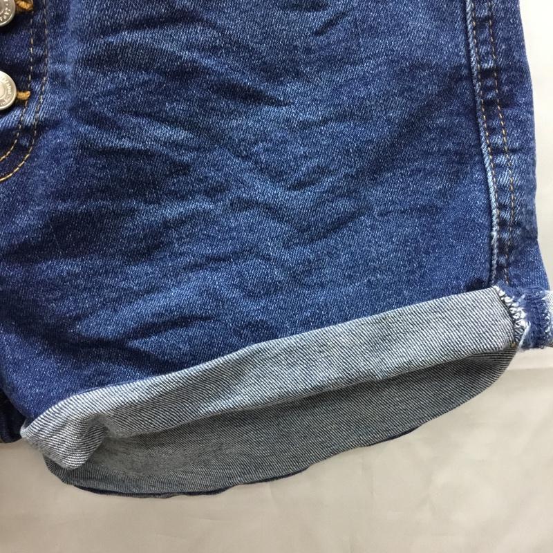 ザラ ZARA パンツ ショートパンツ デニムショートパンツ 26インチ 無地 インディゴ / インディゴ /  レディース USED 古着 中古 10110699