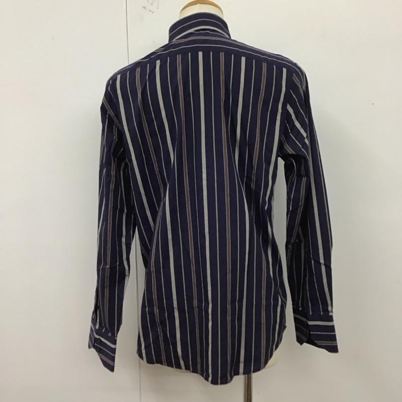 アルマーニジーンズ ARMANI JEANS シャツ、ブラウス 長袖 長袖シャツ カラーシャツ 長袖カットソー ストライプシャツ L ストライプ マルチカラー / マルチカラー /  メンズ USED 古着 中古 10123777