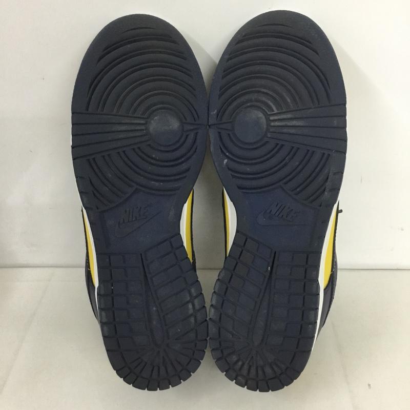 ナイキ NIKE スニーカー スニーカー DD1391-700 DUNK LOW RETRO 26.5cm 箱有 26.5cm ロゴ、文字 紺 / ネイビー / X 黄 / イエロー /  メンズ USED 古着 中古 10131076