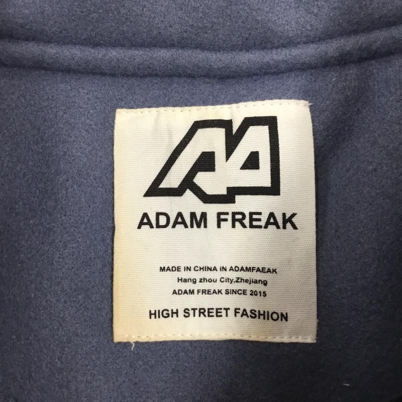 古着 USED ジャケット、上着 ジャケット、ブレザー ADAMFREAK スタジャン アウター 前ボタンジャケット カラージャケット XL ロゴ、文字 水色 / ライトブルー /  メンズ USED 古着 中古 10121101