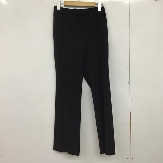 ウィムガゼット Whim Gazette ボトムス ボトムス WGZ1022102A0009 フロントスリットパンツ フレアパンツ 36 無地 黒 / ブラック /  レディース USED 古着 中古 10147179