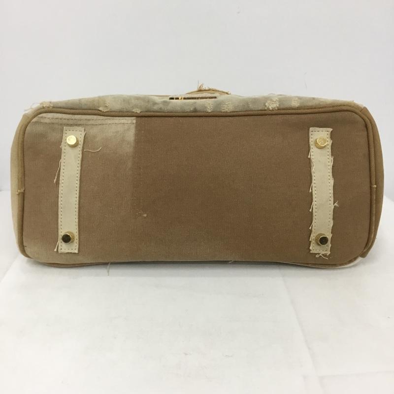 エイマシン A MACHINE トートバッグ トートバッグ vanity hand bag ロゴ、文字 キャメル / キャメル /  レディース USED 古着 中古 10133825