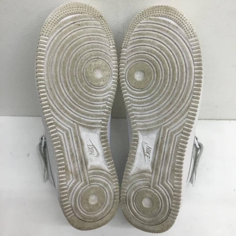 ナイキ NIKE スニーカー スニーカー AIR FORCE 1 MID 07 エアフォース 1 ミッド 07 CW2289-111 26.5cm ロゴ、文字 白 / ホワイト /  メンズ USED 古着 中古 10108150