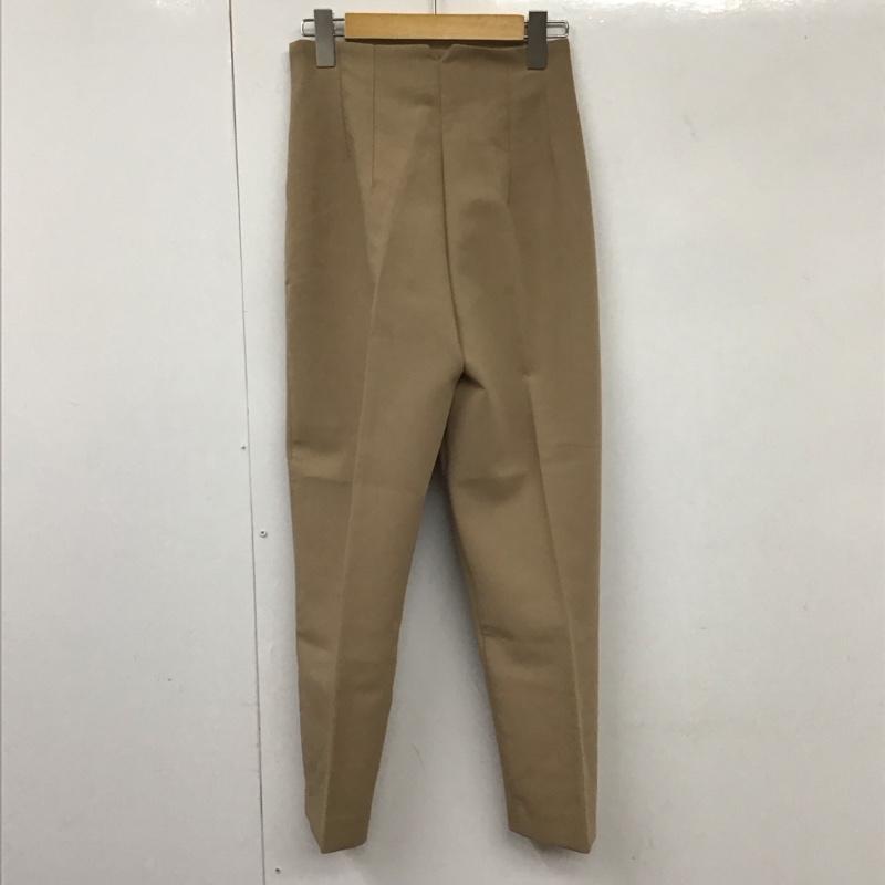 ザラ ZARA パンツ スラックス XS 無地 ベージュ / ベージュ /  レディース USED 古着 中古 10130380