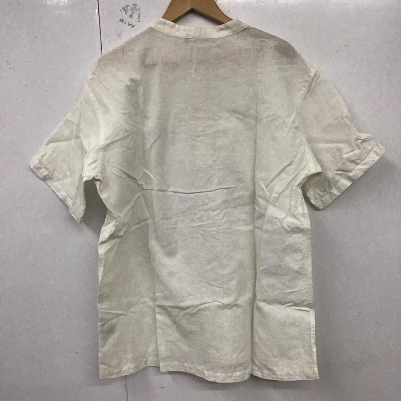 モンベル mont-bell シャツ、ブラウス 半袖 KAMICO L 無地 X ロゴ、文字 白 / ホワイト /  メンズ USED 古着 中古 10128504