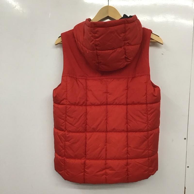ザラ ZARA ベスト ベスト ジップアップベスト ダウンベスト ノースリーブ パーカー 無地 赤 / レッド /  ボーイズ USED 古着 中古 10138129