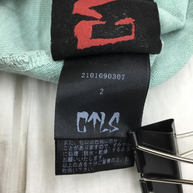 カタリスト CVTVLIST Tシャツ 半袖 2101090307 CVTVLIST 半袖 Tシャツ ワンポイント ミントグリーン 2 ワンポイント 薄緑 / ライトグリーン /  メンズ USED 古着 中古 10148322