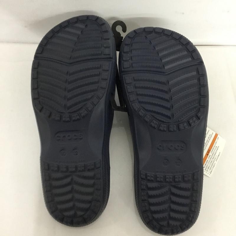 クロックス crocs サンダル サンダル クロックバンド 2スライド 28cm 28.0cm 無地 紺 / ネイビー /  メンズ USED 古着 中古 10125461