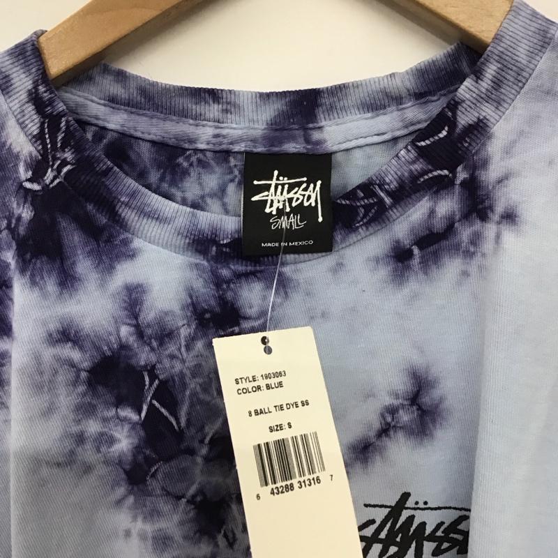 ステューシー STUSSY Tシャツ 半袖 半袖カットソー プリントTシャツ クルーネックカットソー S ロゴ、文字 マルチカラー / マルチカラー /  メンズ USED 古着 中古 10148733