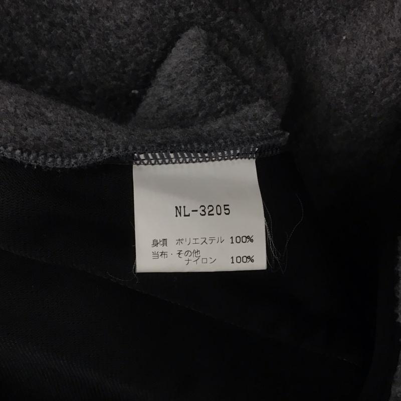 ザノースフェイス THE NORTH FACE ジャケット、上着 ジャンパー、ブルゾン nl-3205 フリースジャケット ジップアップジャケット アウター LL ロゴ、文字 黒 / ブラック / X 灰 / グレー /  メンズ USED 古着 中古 10107541