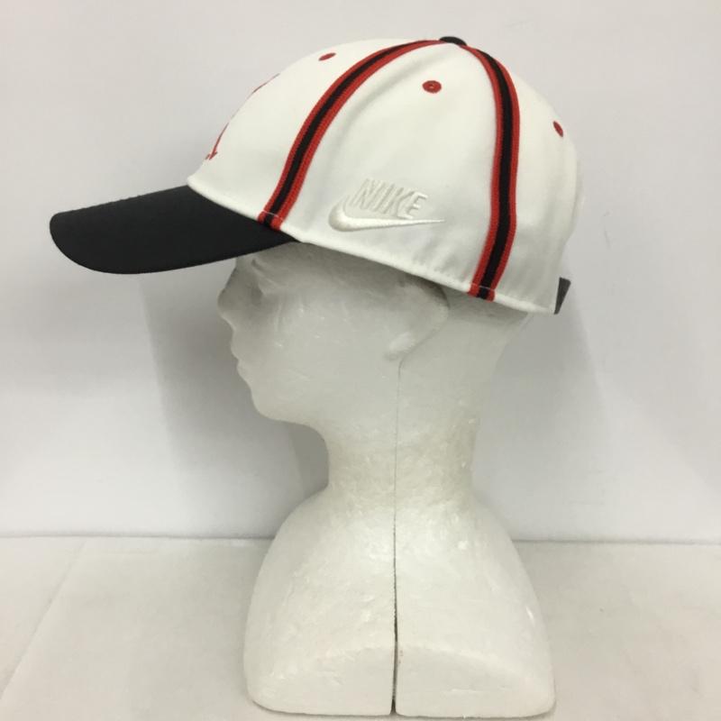 アウェーク AWAKE 帽子 キャップ JORDAN BRAND FZ0625-133 NY U J Club Cap ロゴ、文字 白 / ホワイト / X 黒 / ブラック / X 赤 / レッド /  メンズ USED 古着 中古 10144306