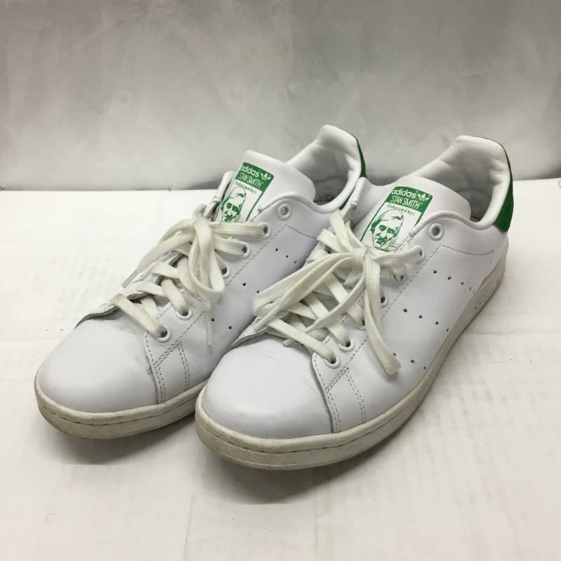 アディダス adidas スニーカー スニーカー M20324 STAN SMITH スタンスミス 27cm 27.0cm ロゴ、文字 白 / ホワイト / X 緑 / グリーン /  メンズ USED 古着 中古 10110564