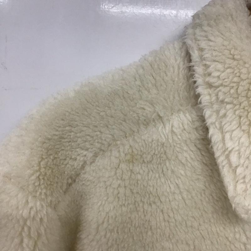 ヘザー Heather ジャケット、上着 ジャンパー、ブルゾン HE070397TS BIGボアジャケット FREE 無地 白 / ホワイト /  レディース USED 古着 中古 10140757