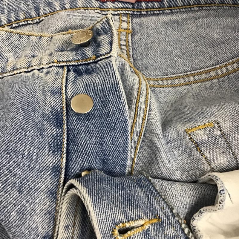 ステューシー STUSSY パンツ デニム、ジーンズ 90年代 36 36 無地 水色 / ライトブルー /  メンズ USED 古着 中古 10113934