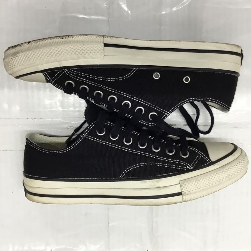 コンバース CONVERSE スニーカー スニーカー 1AD661 CHUCK TAYLOR CANVAS OX 27.5cm 箱有 27.5cm ロゴ、文字 黒 / ブラック /  メンズ USED 古着 中古 10122272