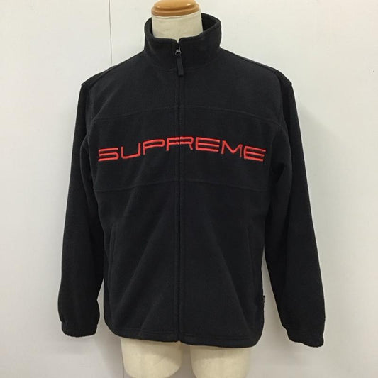 シュプリーム Supreme ジャケット、上着 ジャケット、ブレザー 23AW PolartecZipJacketBlack ジップアップジャケット アウター M ロゴ、文字 黒 / ブラック /  メンズ USED 古着 中古 10115367
