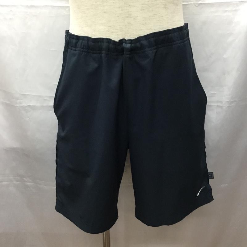 ナイキ NIKE パンツ ショートパンツ L 無地 黒 / ブラック /  メンズ USED 古着 中古 10108809
