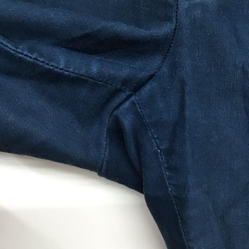 ハリウッドランチマーケット H.R MARKET パンツ チノパン チノパン ワイドパンツ カジュアルパンツ ストレッチパンツ 3 無地 紺 / ネイビー /  メンズ USED 古着 中古 10142426