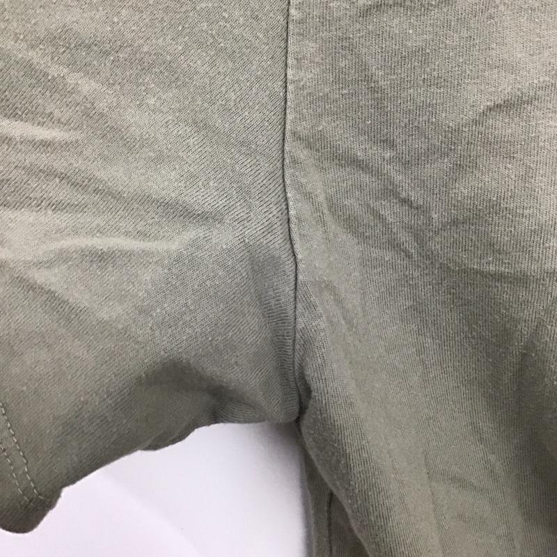 エッセンシャルズ ESSENTIALS Tシャツ 半袖 L ロゴ、文字 ベージュ / ベージュ /  メンズ USED 古着 中古 10134904