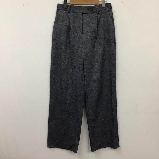 ザラ ZARA パンツ スラックス スラックスパンツ ワイドパンツ カジュアルパンツ S 無地 インディゴ / インディゴ /  レディース USED 古着 中古 10117997