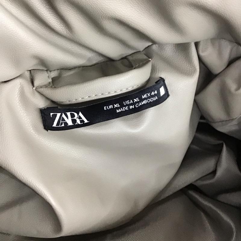 ザラ ZARA ジャケット、上着 ダウンジャケット 5320/343/714 ダウンジャケット XL 無地 灰 / グレー /  メンズ USED 古着 中古 10111654