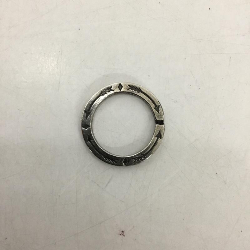 フラットヘッド The Flat Head キーホルダー キーホルダー キーリング ロゴ、文字 銀 / シルバー /  メンズ USED 古着 中古 10141901