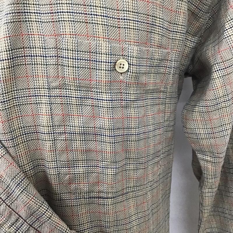 ポールスチュアート PAUL STUART シャツ、ブラウス 長袖 長袖シャツ チェックシャツ カラーシャツ L チェック マルチカラー / マルチカラー /  メンズ USED 古着 中古 10125768