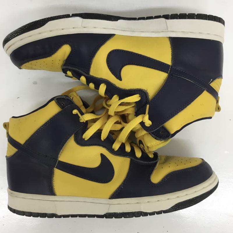 ナイキ NIKE スニーカー スニーカー 630335-471 27.0cm ロゴ、文字 黄 / イエロー /  メンズ USED 古着 中古 10110555