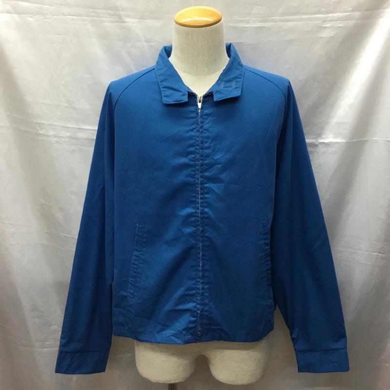 ジェーシーペニー JCPENNEY ジャケット、上着 ジャンパー、ブルゾン 三角タグ 70年代 80年代 XL 無地 青 / ブルー /  メンズ USED 古着 中古 10115699