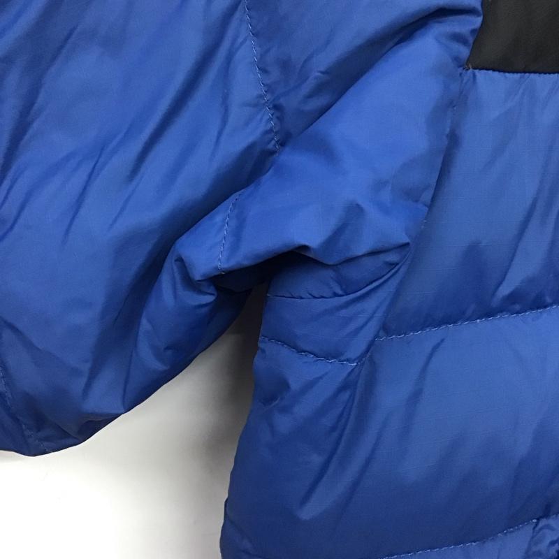ザノースフェイス THE NORTH FACE ジャケット、上着 ジャンパー、ブルゾン ジップアップジャケット ナイロンジャケット アウター S ロゴ、文字 青 / ブルー /  メンズ USED 古着 中古 10147798