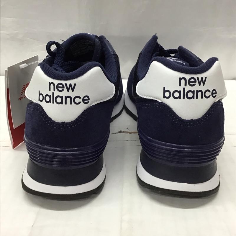 ニューバランス New Balance スニーカー スニーカー ML574EN2 タグ付き 26.5cm 26.5cm ロゴ、文字 紺 / ネイビー / X 白 / ホワイト /  メンズ USED 古着 中古 10121612