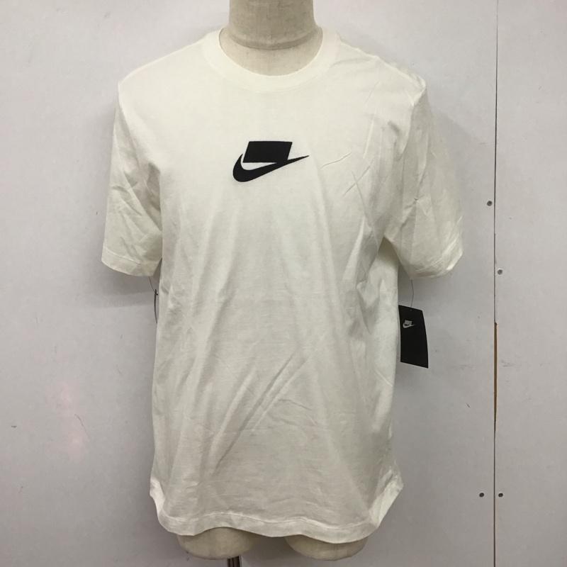 ナイキ NIKE Tシャツ 半袖 cq5347-101 ASMNSWSPORTPACKSSTEE2 半袖カットソー プリントTシャツ XL ロゴ、文字 白 / ホワイト /  メンズ USED 古着 中古 10126526