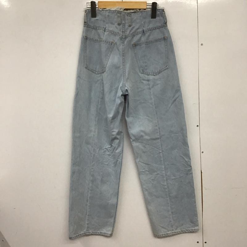 ケービーエフ KBF パンツ デニム、ジーンズ 36 無地 水色 / ライトブルー /  レディース USED 古着 中古 10150579