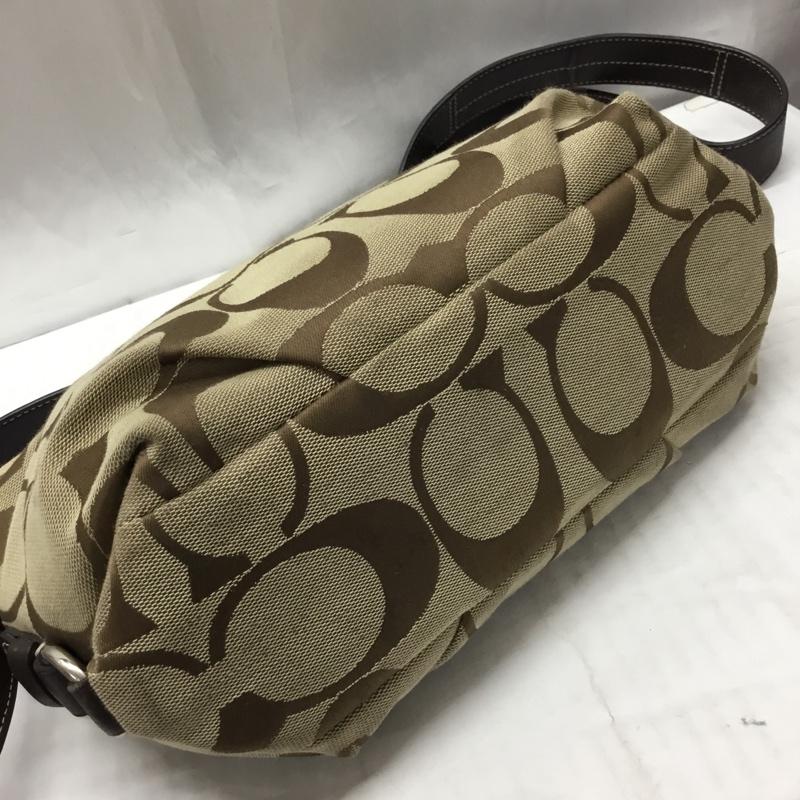 コーチ COACH ショルダーバッグ ショルダーバッグ F15068 シグネチャー 総柄 ベージュ / ベージュ / X 茶 / ブラウン /  レディース USED 古着 中古 10115582