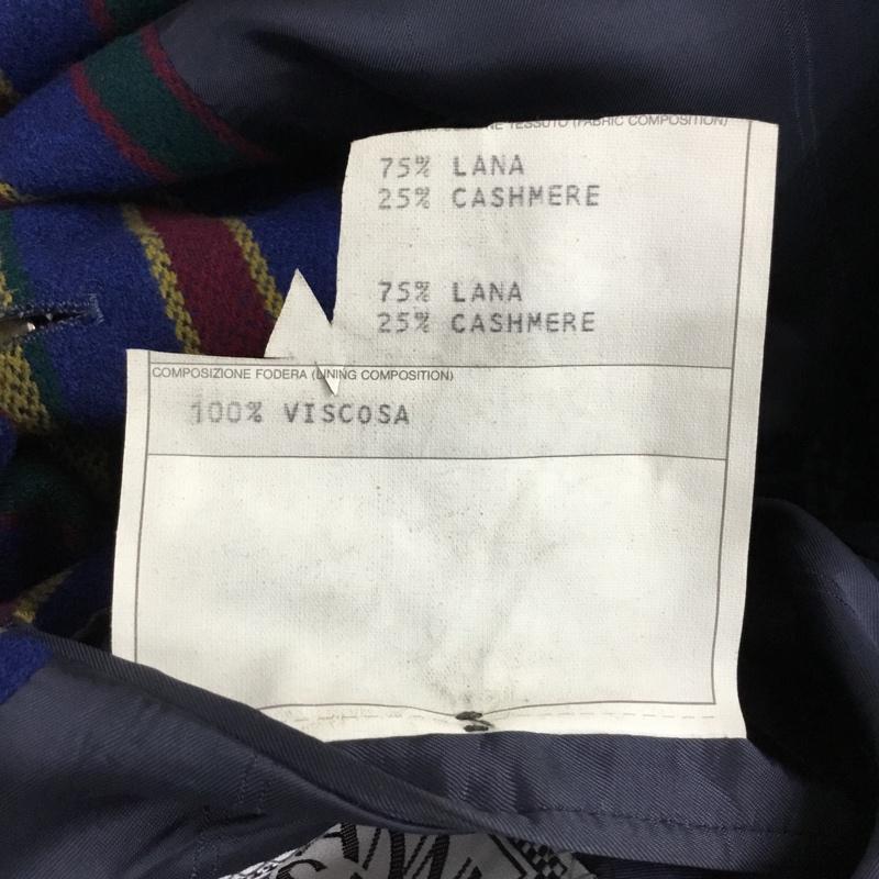 ジャンニヴェルサーチ GIANNI VERSACE ジャケット、上着 ジャケット、ブレザー カジュアルジャケット カラージャケット ポケットジャケット アウター プリント マルチカラー / マルチカラー /  メンズ USED 古着 中古 10120663