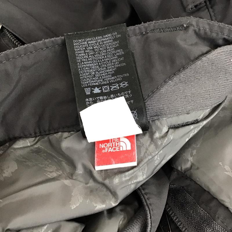 ザノースフェイス THE NORTH FACE パンツ ワークパンツ、ペインターパンツ ナイロンパンツ アウトドア キッズ ジュニア HYVENT スノースポーツ XL ロゴ、文字 灰 / グレー /  ボーイズ USED 古着 中古 10118134