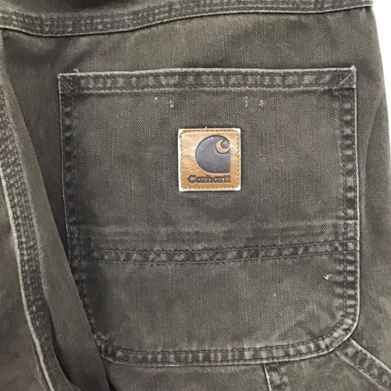カーハート Carhartt パンツ ワークパンツ、ペインターパンツ ワークパンツ ワイドパンツ カジュアルパンツ 32インチ 無地 茶 / ブラウン /  メンズ USED 古着 中古 10118298