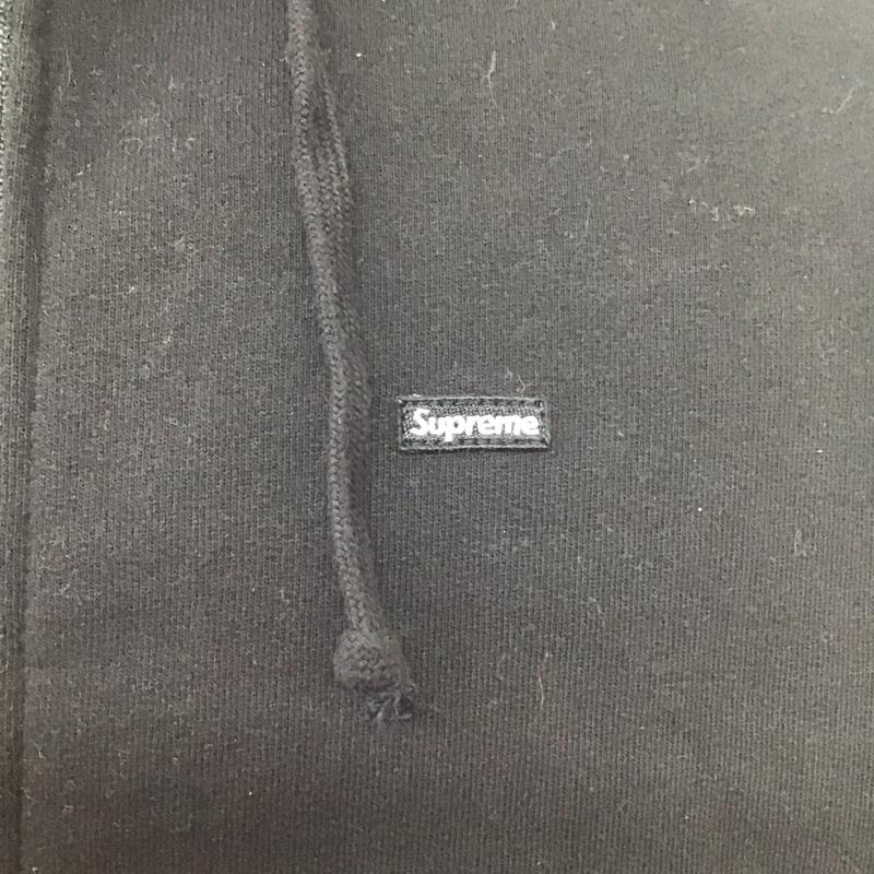 シュプリーム Supreme パーカー 長袖 2017ss 長袖パーカー ジップアップパーカー S ロゴ、文字 黒 / ブラック /  メンズ USED 古着 中古 10124267