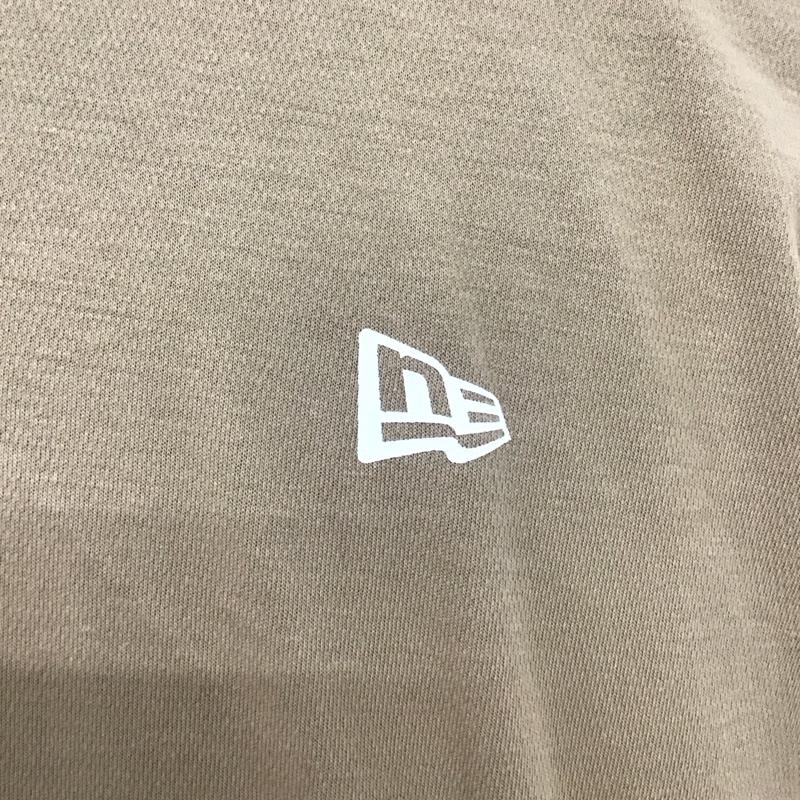 ニューエラ NEW ERA Tシャツ 半袖 L ロゴ、文字 X プリント 茶 / ブラウン /  メンズ USED 古着 中古 10107993