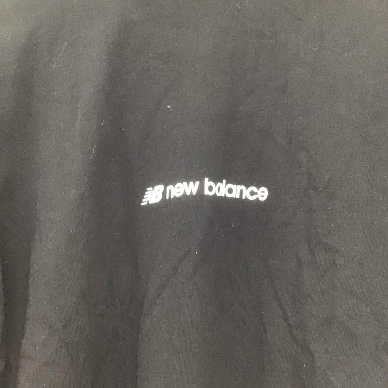 ニューバランス New Balance Tシャツ 半袖 半袖カットソー プリントTシャツ クルーネックカットソー L ロゴ、文字 黒 / ブラック /  メンズ USED 古着 中古 10142585