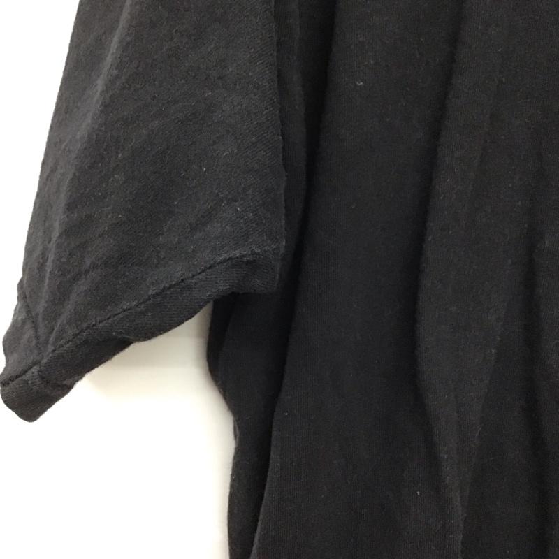 ハフ HUF Tシャツ 半袖 半袖カットソー プリントTシャツ クルーネックカットソー L ロゴ、文字 黒 / ブラック /  メンズ USED 古着 中古 10142881