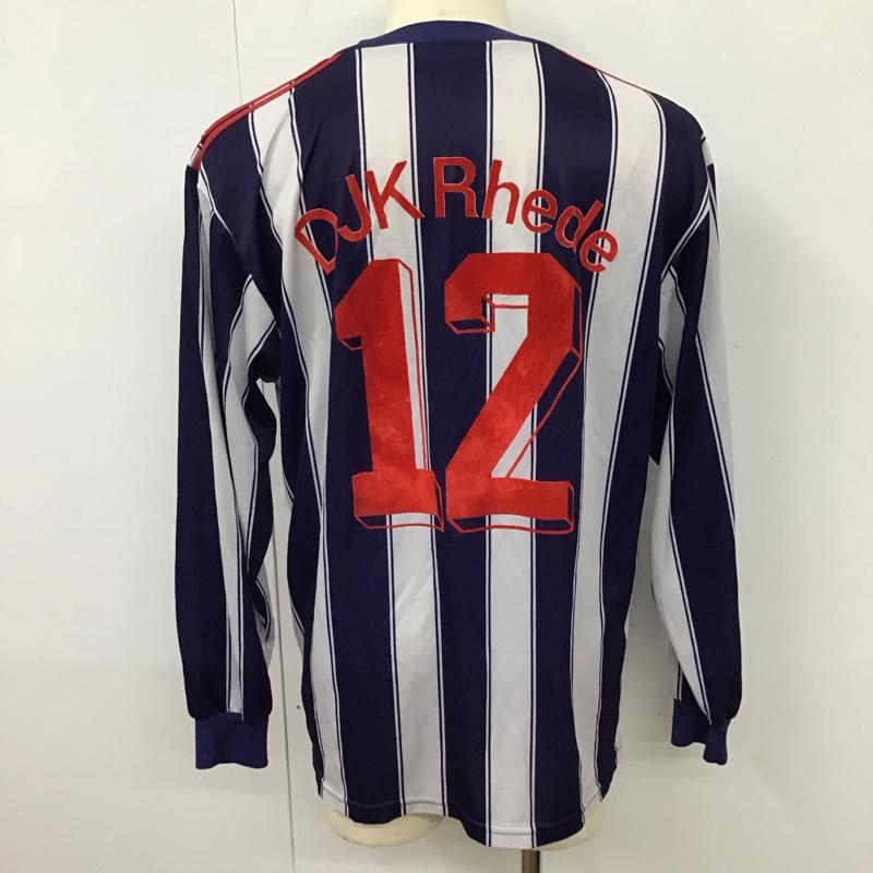 アディダス adidas カットソー 長袖 長袖カットソー スポーツウェア ロングスリーブカットソー プリントTシャツ L ストライプ マルチカラー / マルチカラー /  メンズ USED 古着 中古 10115291