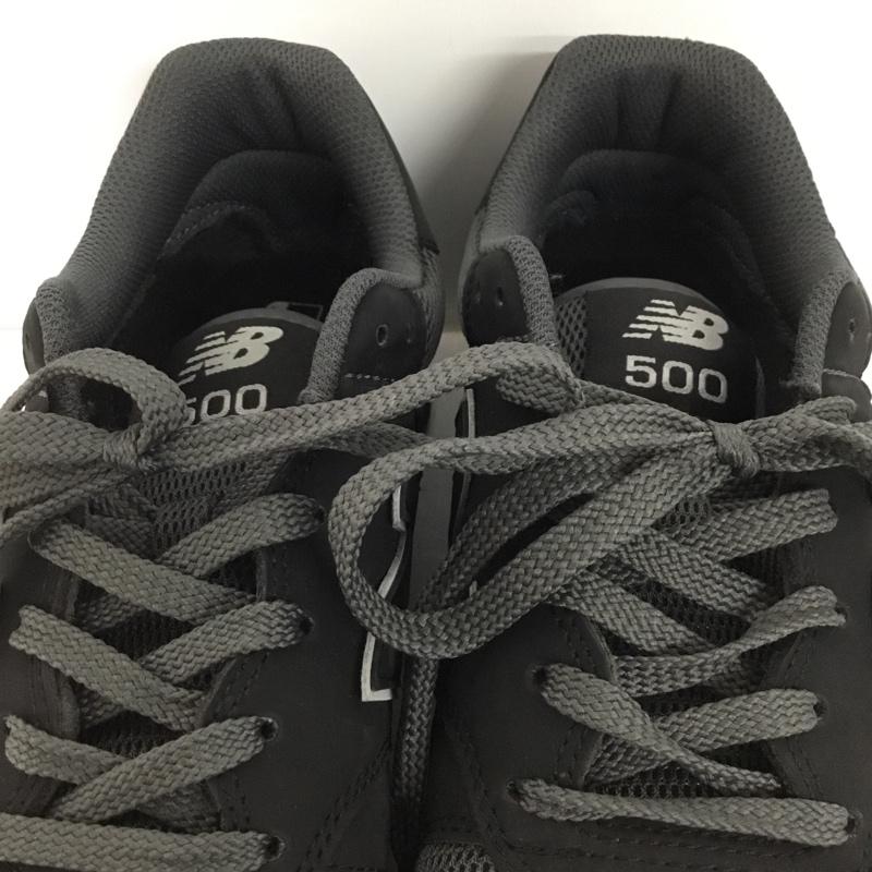 ニューバランス New Balance スニーカー スニーカー GM500WL2 26cm 26.0cm ロゴ、文字 黒 / ブラック /  メンズ USED 古着 中古 10124874