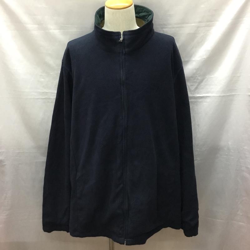 ノーティカ NAUTICA ジャケット、上着 ジャンパー、ブルゾン ジップアップジャケット ジャンパー ジャケット カジュアルジャケット アウター リバーシブル XXL ロゴ、文字 緑 / グリーン /  メンズ USED 古着 中古 10120452