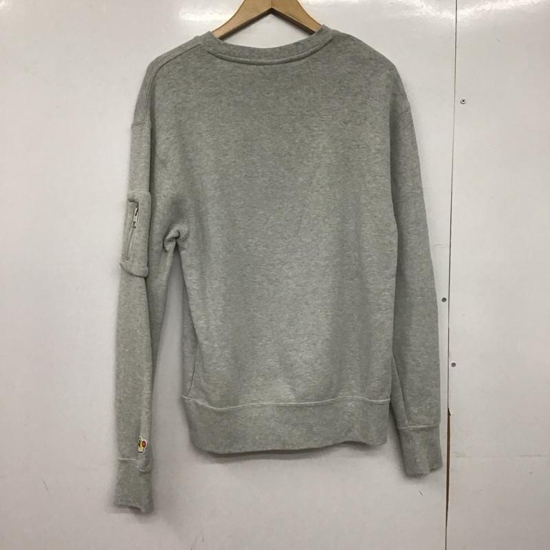 ナイキ NIKE トレーナー 長袖 da8743-063 スウェット スポーツウェア S ロゴ、文字 灰 / グレー /  メンズ USED 古着 中古 10146802